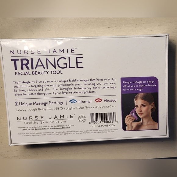 Nurse Jamie Triangle Facial Beauty Tool NIB - Picture 3 of 3